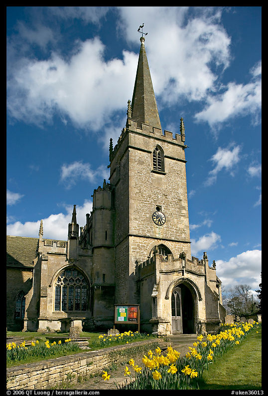 Church, Lacock. Wiltshire, England, United Kingdom
