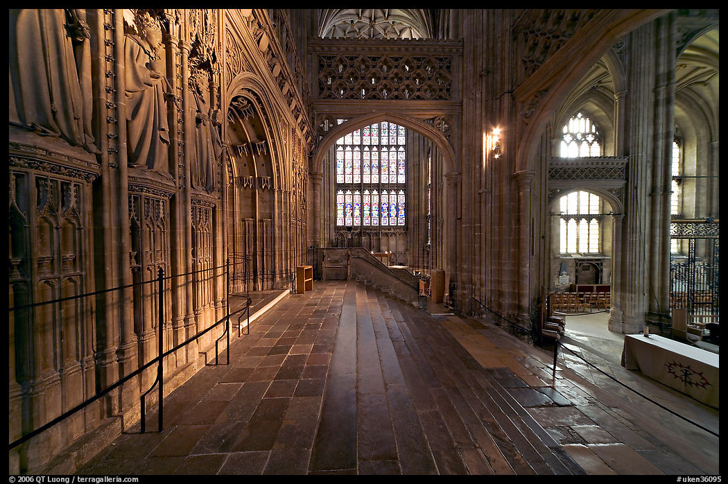 Central crossing, Canterbury Cathedral. Canterbury,  Kent, England, United Kingdom