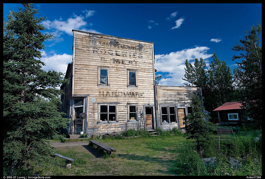 Old hardware store. McCarthy, USA