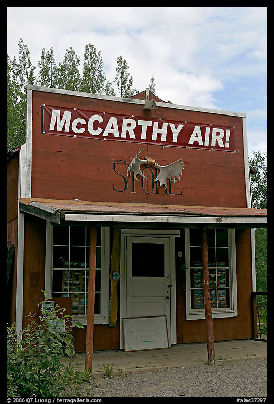 Old store building. McCarthy, USA