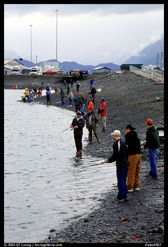The Fishing Hole. Homer, Kenai Peninsula, Alaska, USA