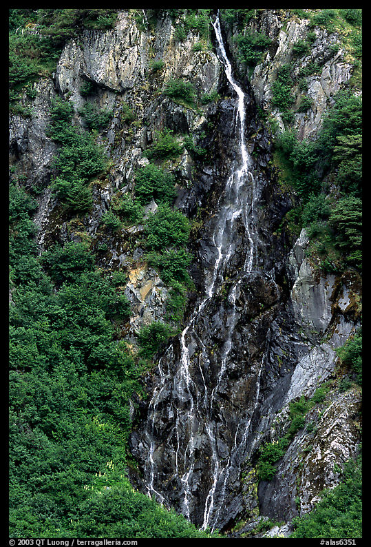 Waterfall. Alaska, USA