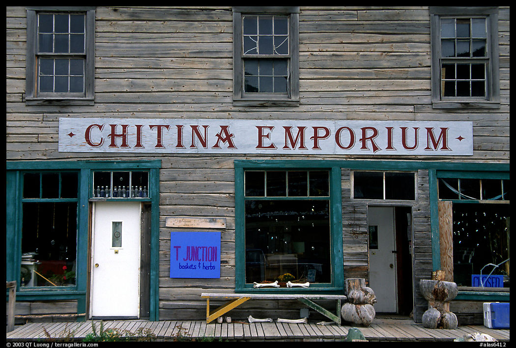 Chitina Emporium. Alaska, USA