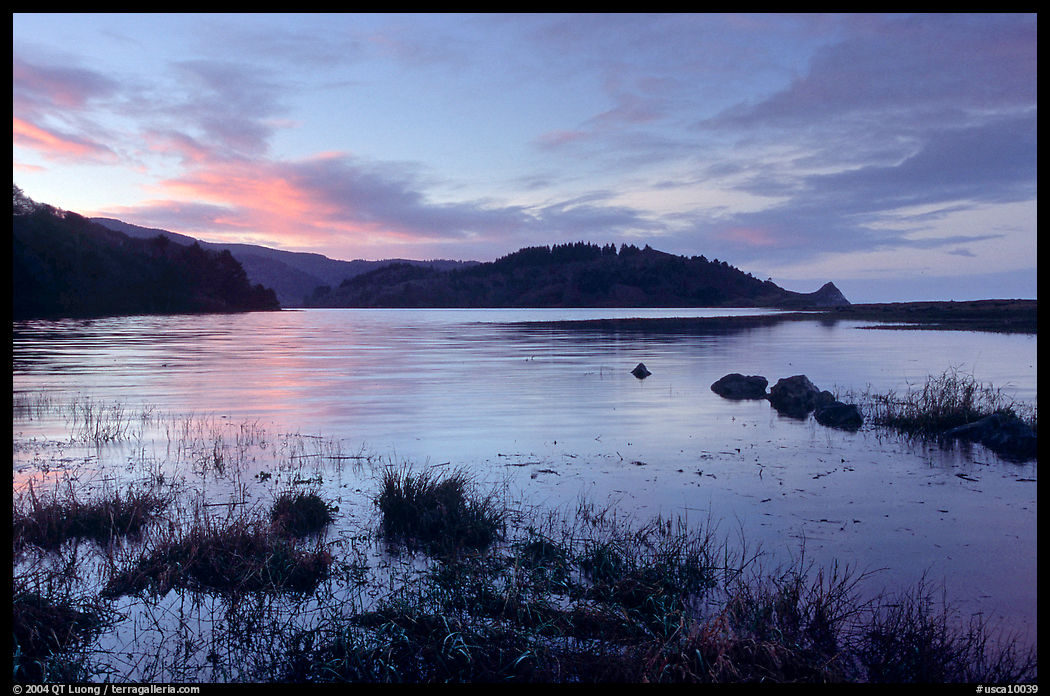 Humbolt Lagoon, sunrise. California, USA