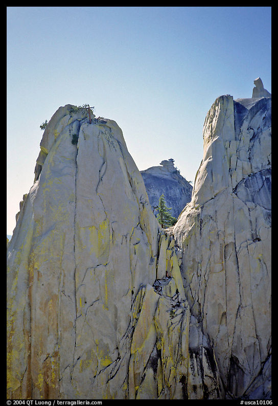 Granite spires, the Needles, Sequoia National Forest. California, USA