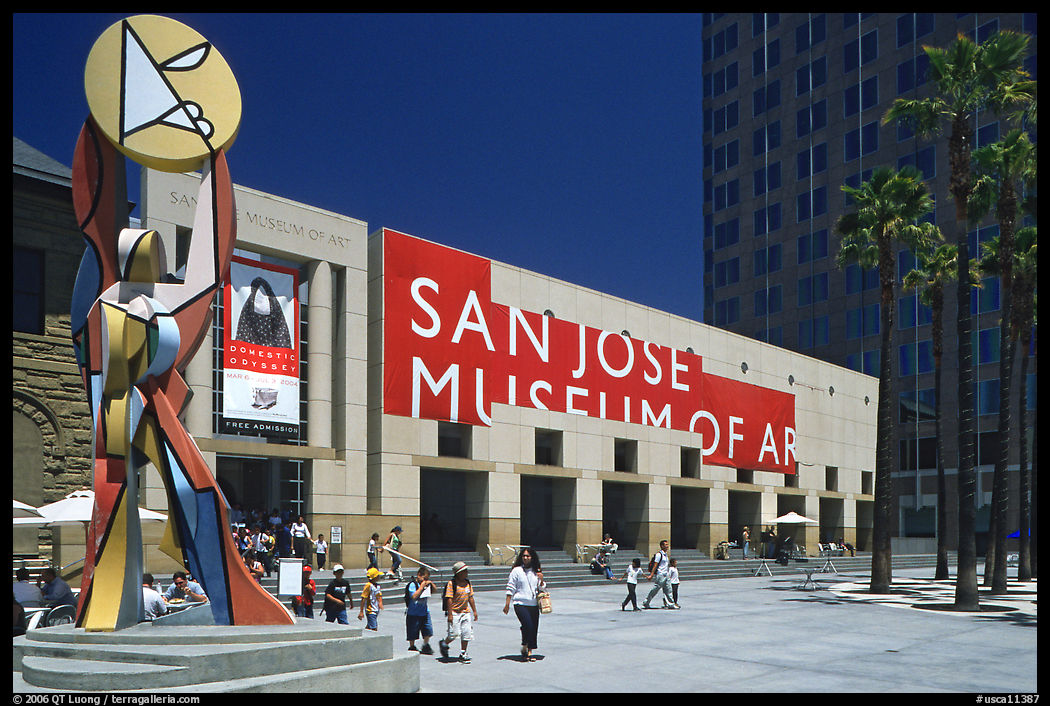 San Jose Museum of Art, new wing. San Jose, California, USA