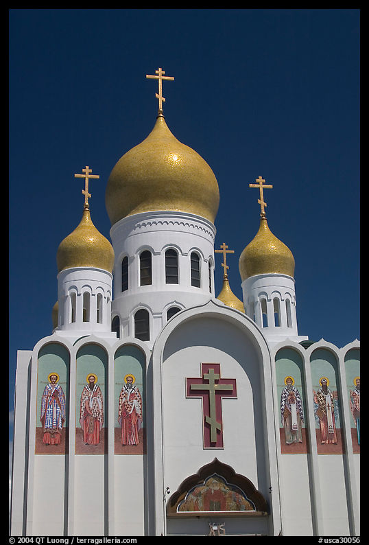 Holy Virgin Russsian  Cathedral. San Francisco, California, USA