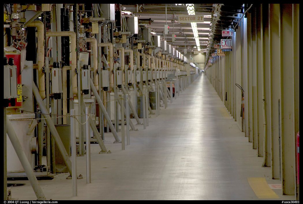 Klystron Gallery, Stanford Linear Accelerator. Stanford University, SF Bay area, California, USA
