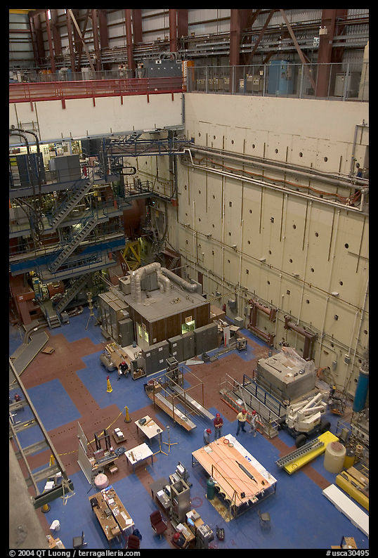 Detector room, Stanford Linear Accelerator. Stanford University, SF Bay area, California, USA