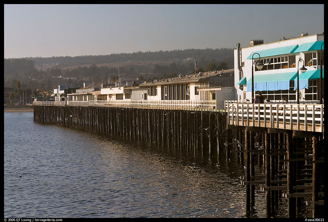 Santa Cruz Wharf. Santa Cruz, California, USA