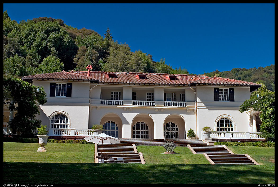 Villa Montalvo, Saratoga. SF Bay area, California, USA