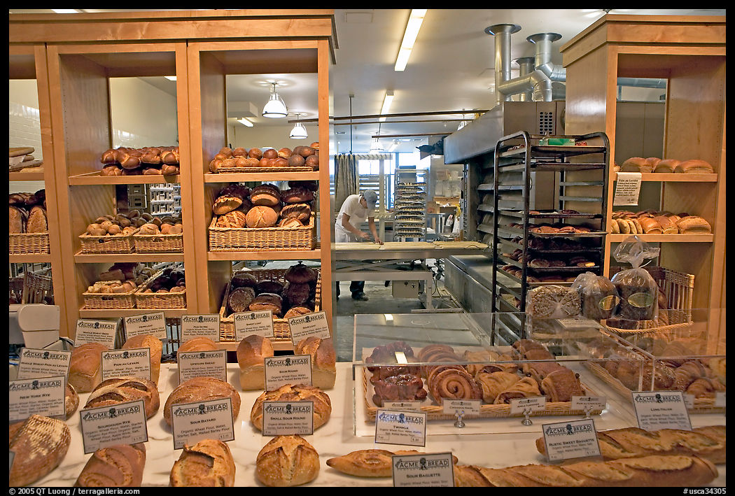 Acme bakery in the Ferry building. San Francisco, California, USA