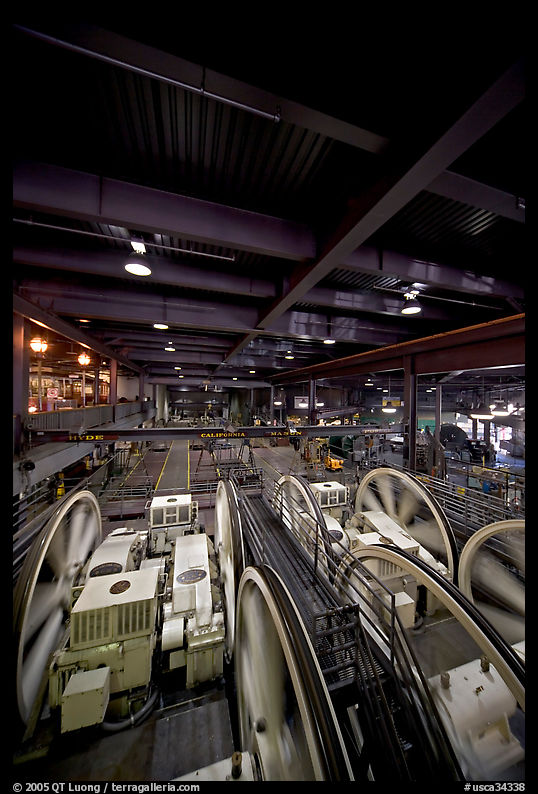 Cable Car Barn and Powerhouse. San Francisco, California, USA