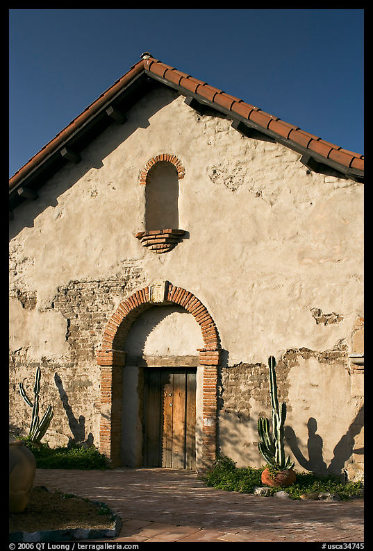 Soldiers barracks. San Juan Capistrano, Orange County, California, USA