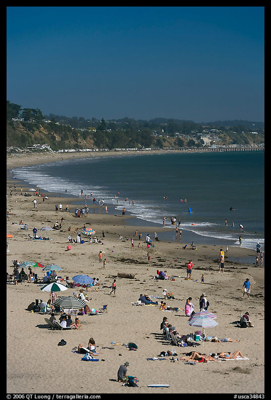 New Brighton State Beach, Capitola. California, USA