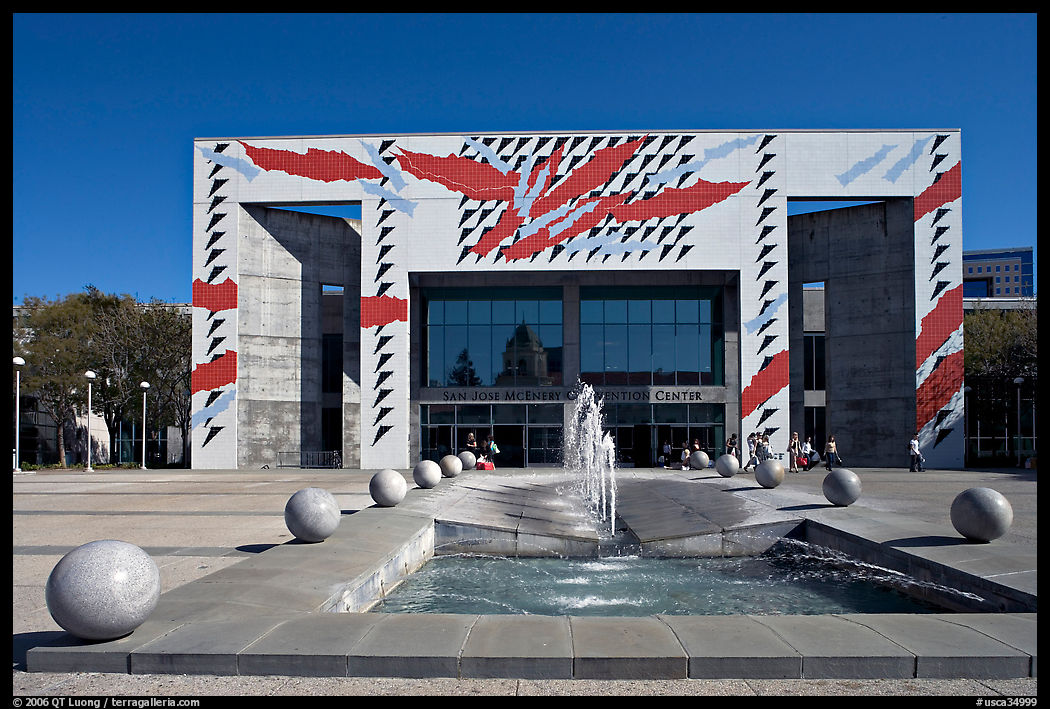 San Jose McEnery convention center. San Jose, California, USA