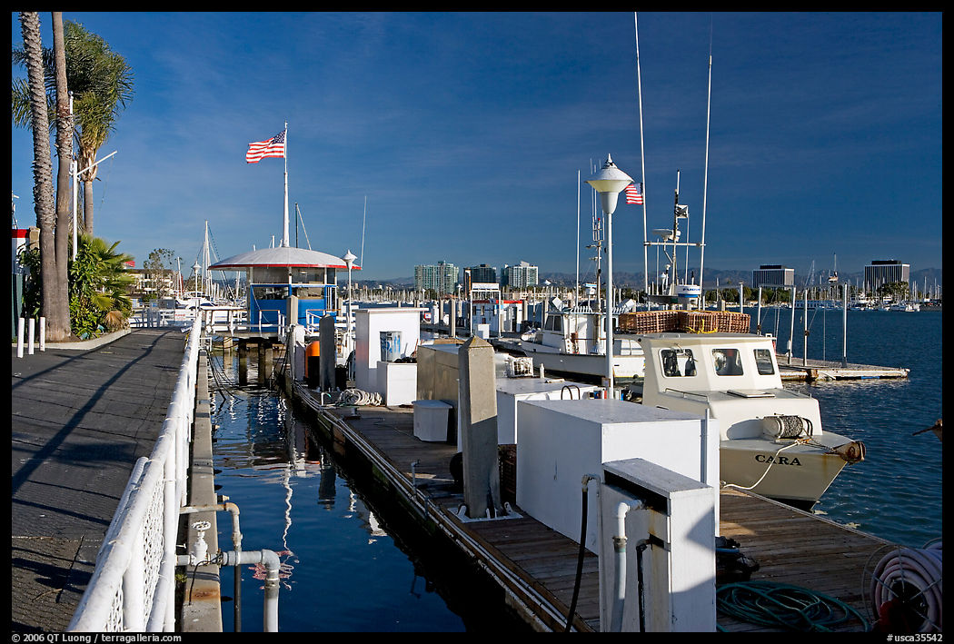 Harbor. Marina Del Rey, Los Angeles, California, USA