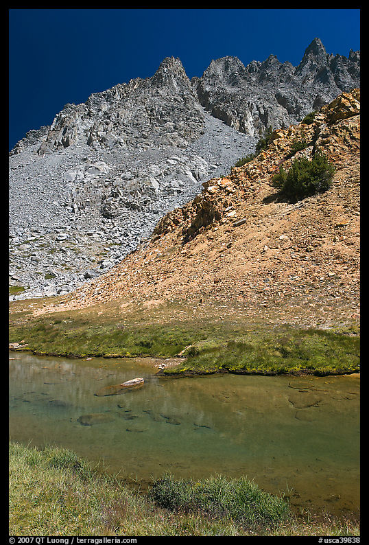 Colorful rocks on Inconsolable Range. California, USA