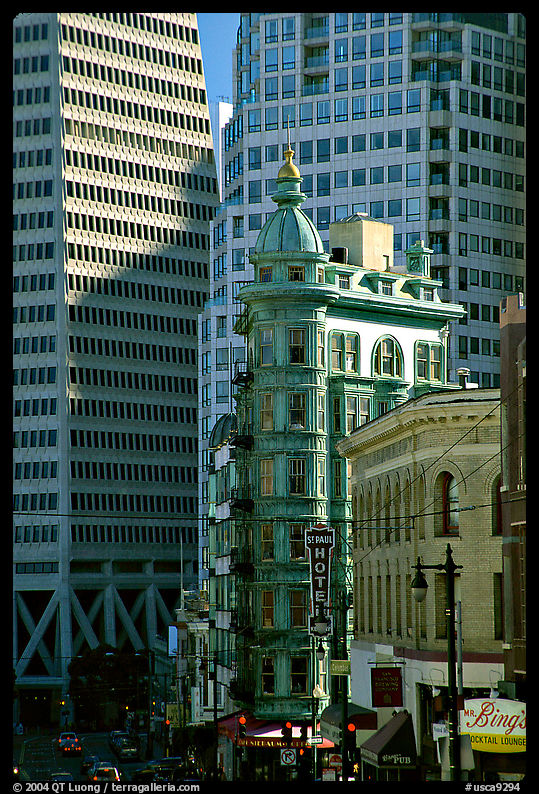 Columbus Tower. San Francisco, California, USA