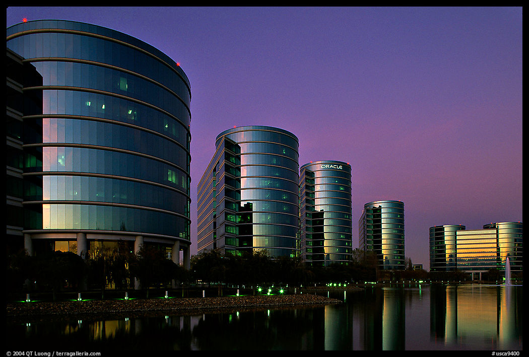 Oracle corporate headquarters. Redwood City, SF Bay area, California, USA