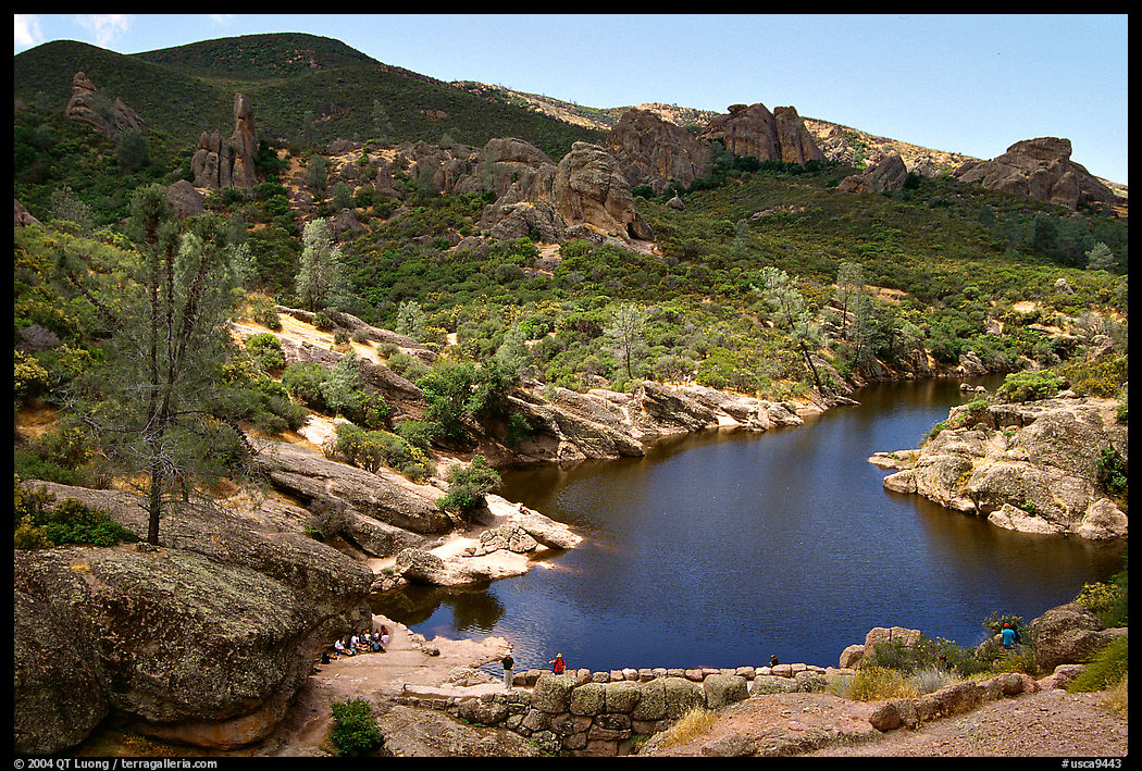 Bear Gulch Reservoir, Pinnacles National Monument. California, USA