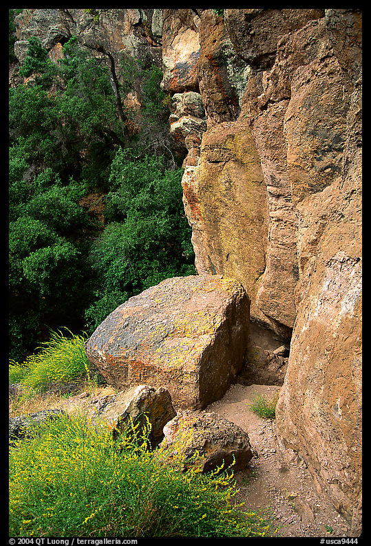 Cliffs, Pinnacles National Monument. California, USA