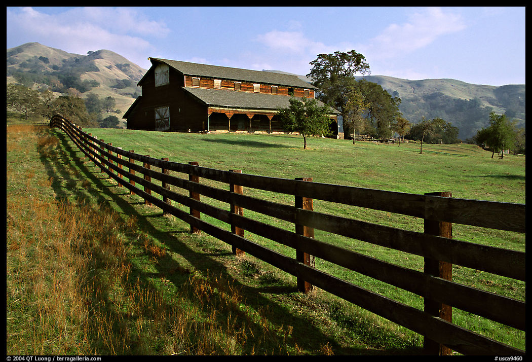 Ranch,  Sunol Regional Park. SF Bay area, California, USA