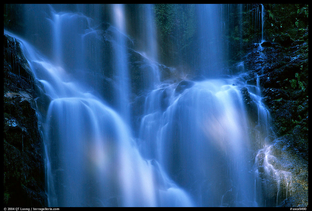 Berry Creek Falls. Big Basin Redwoods State Park, SF Bay area, California, USA
