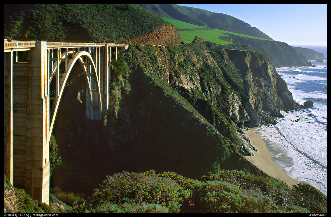 Bixby Creek Bridge. Big Sur, California, USA