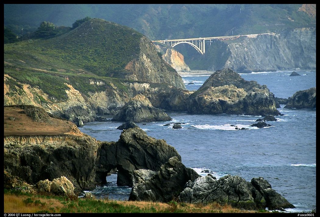 Bixbie Creek Bridge. Big Sur, California, USA