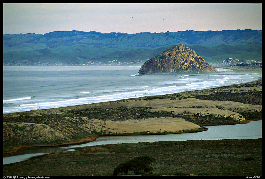 Morro Rock. Morro Bay, USA