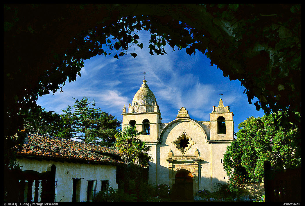 Mission San Carlos Borromeo Del Rio Carmelo. Carmel, California, USA