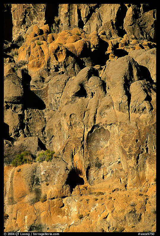 Rock formations, Hole-in-the-wall. Mojave National Preserve, California, USA