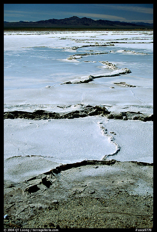 Salt formations,  Mojave desert. California, USA