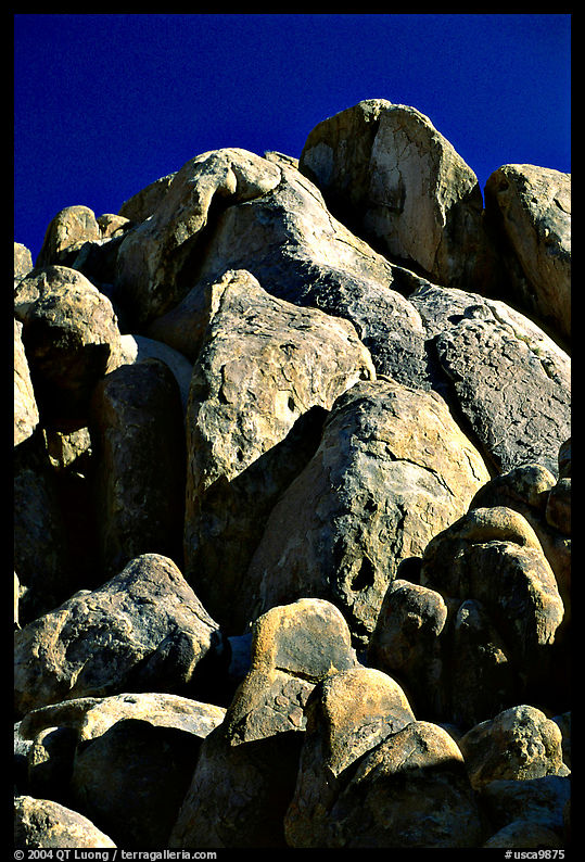 Boulders in Alabama Hills. California, USA