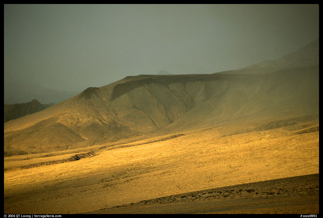 Inyo Mountains  in stormy weather. California, USA