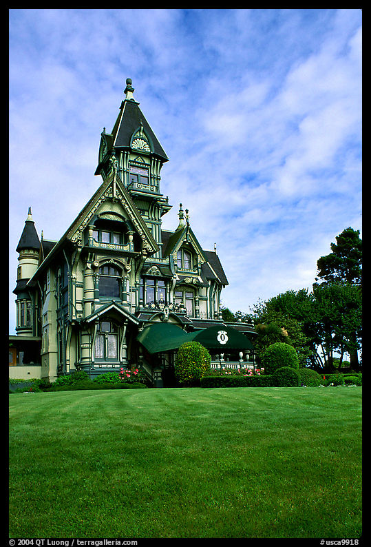 Victorian Carson Mansion, Eureka. California, USA