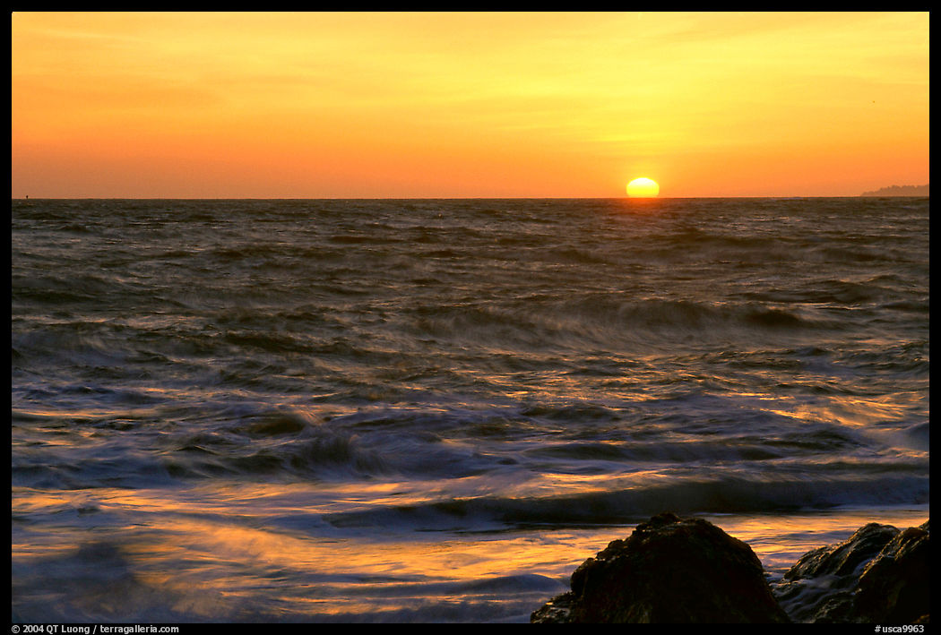 Sunset. Point Reyes National Seashore, California, USA