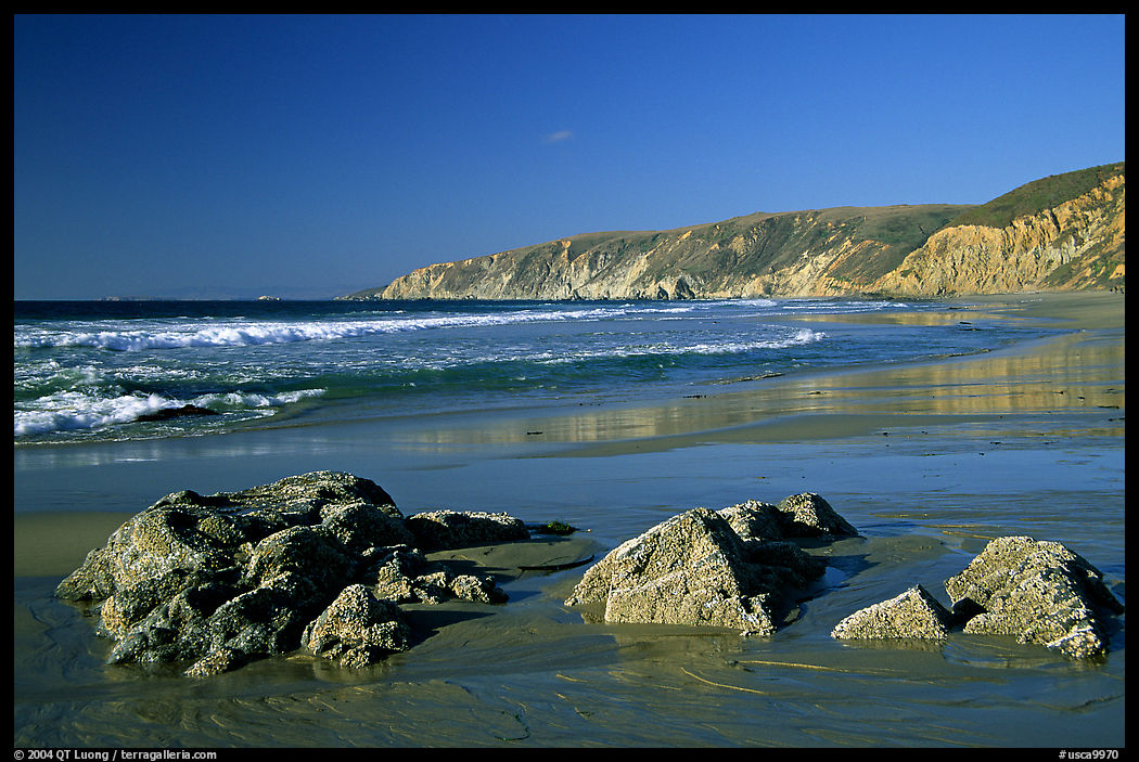 McClures Beach, afternoon. Point Reyes National Seashore, California, USA