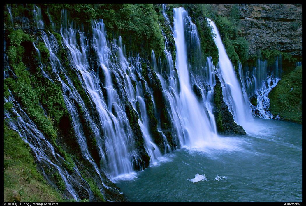 Burney Falls, McArthur-Burney Falls Memorial State Park. California, USA