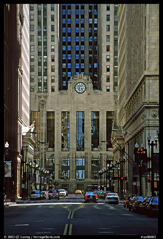Chicago board of exchange. Chicago, Illinois, USA
