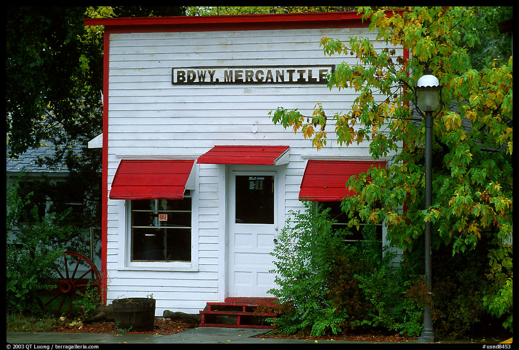 Storefront, Medora. North Dakota, USA