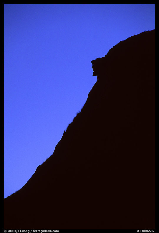 Old man of the mountain, Franconia Notch. New Hampshire, New England, USA