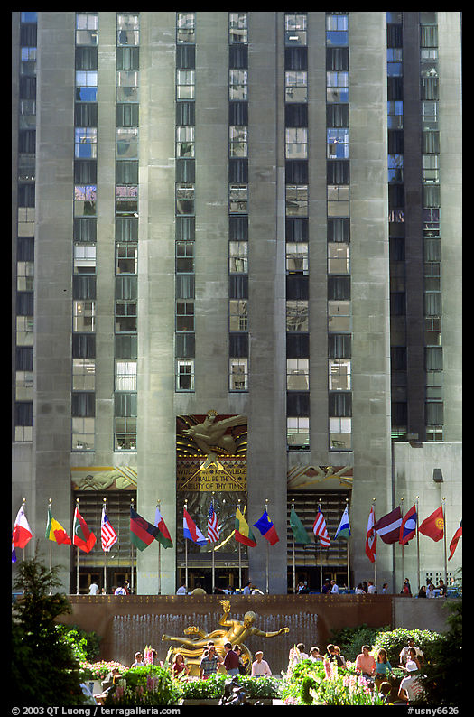 Rockefeller Center. New York City, USA
