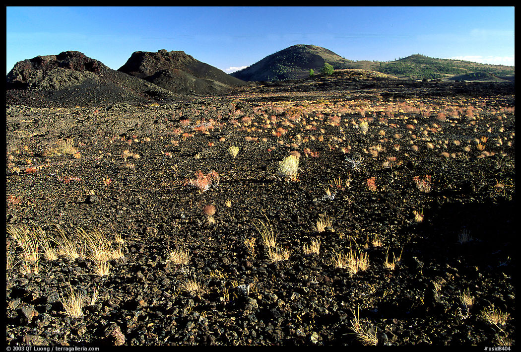 Lava field, Craters of the Moon National Monument. Idaho, USA
