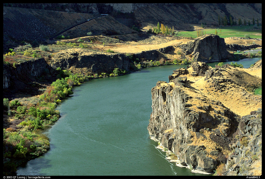 Snake River gorge. Idaho, USA