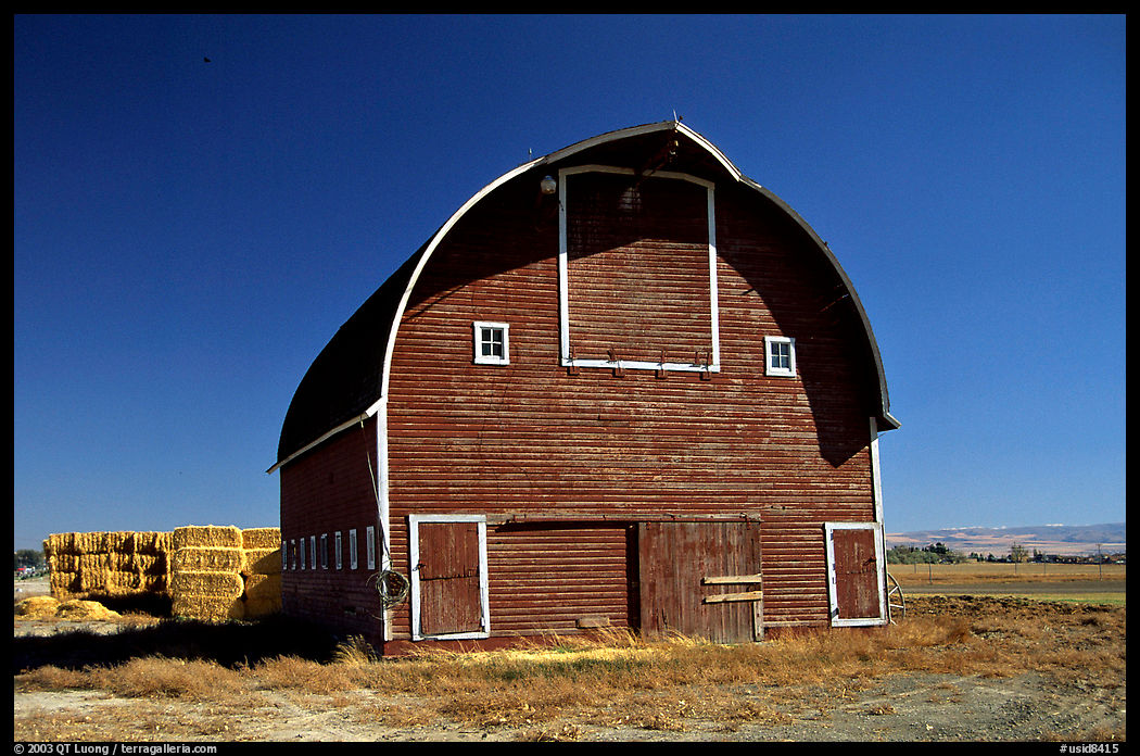 Red Barn. Idaho, USA