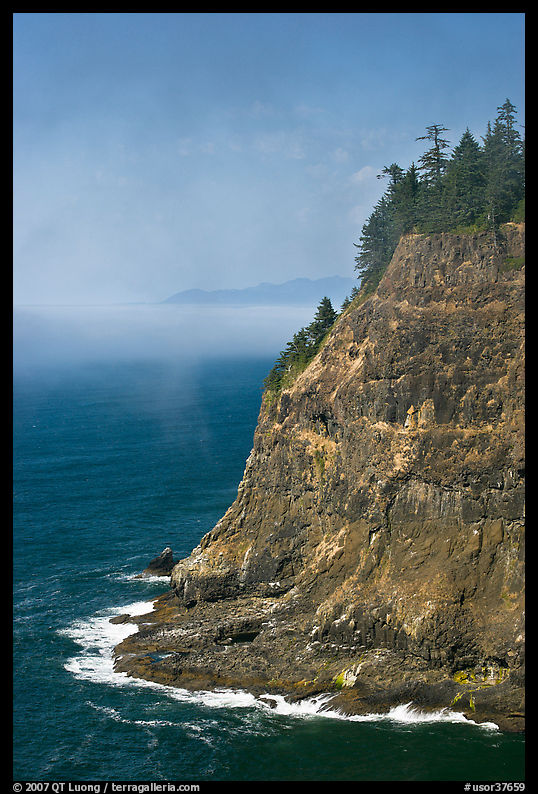 Seacliff near Cap Meares. Oregon, USA