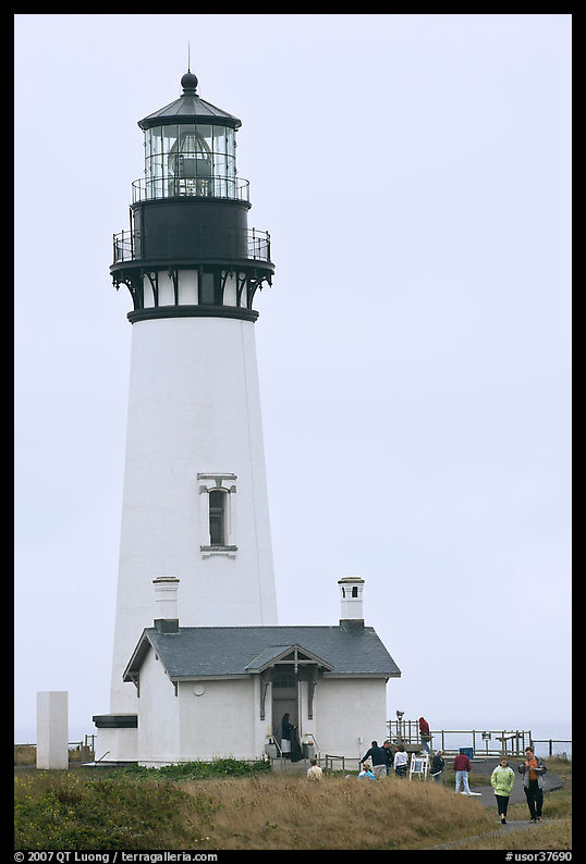 Yaquina Head Lighthouse. Newport, Oregon, USA