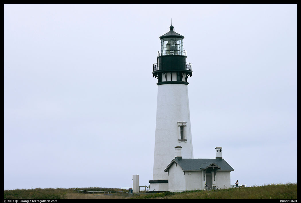 Lighthouse at Yaquina Head. Newport, Oregon, USA